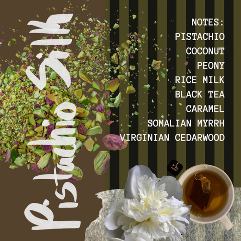 pistachio silk extrait de parfum | niche fragrance